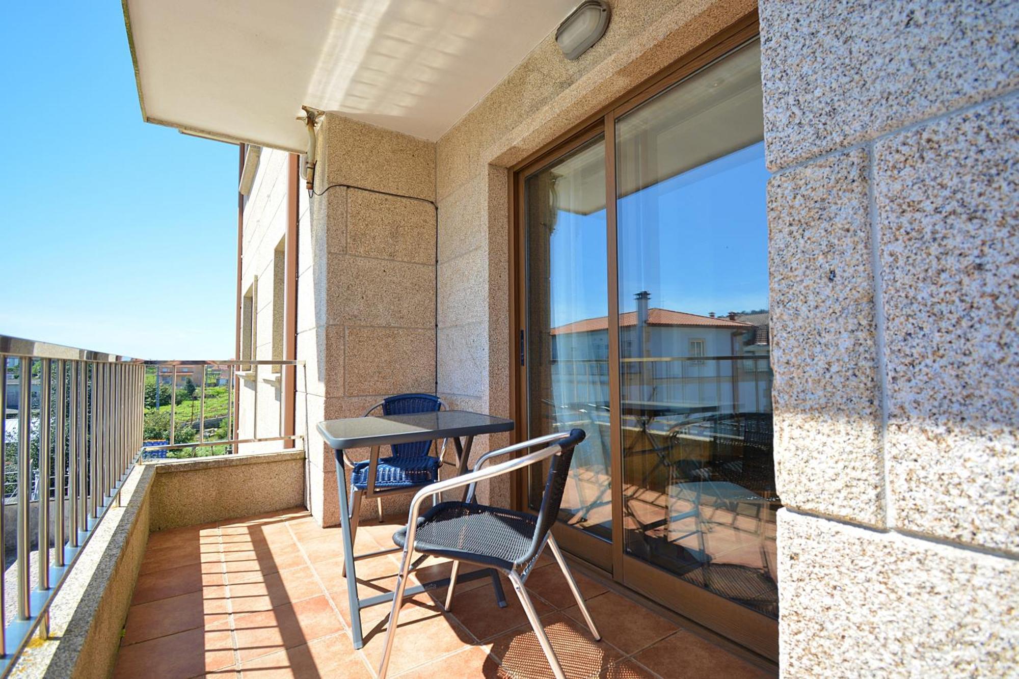 Piso Con Terraza A Un Paso De Playa De A Lanzada Appartement Sanxenxo Buitenkant foto