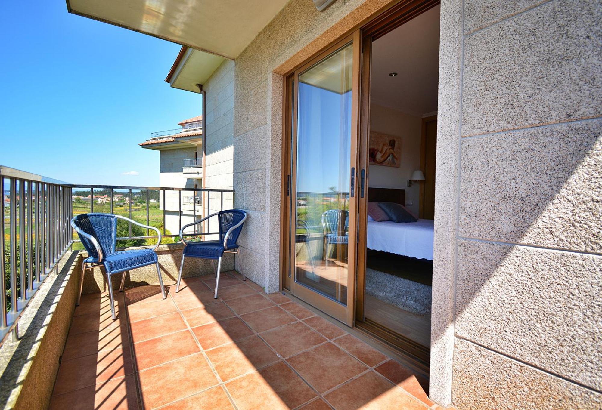 Piso Con Terraza A Un Paso De Playa De A Lanzada Appartement Sanxenxo Buitenkant foto